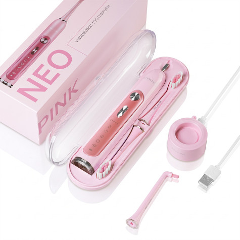 Электрическая звуковая зубная щётка Revyline RL 010 Pink