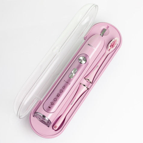 Электрическая звуковая зубная щётка Revyline RL 010 Pink