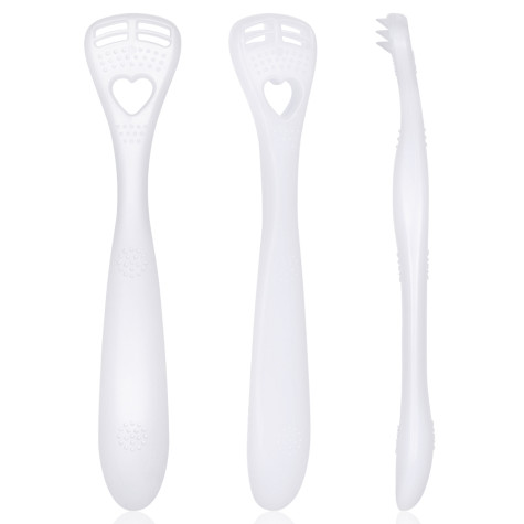 Скребок для языка Revyline Soft, белый