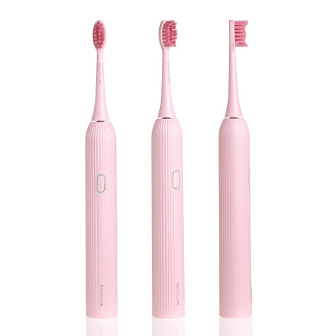 Электрическая звуковая зубная щётка Revyline RL 060, розовая