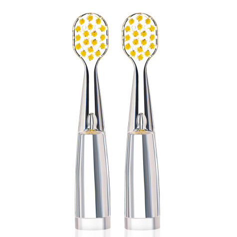 Электрическая звуковая зубная щетка Revyline RL 025 Panda, желтая