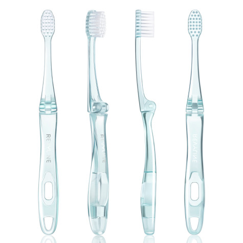 Зубная щетка Revyline S4000 Travel Glass, зеленая