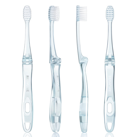 Зубная щетка Revyline S4000 Travel Glass, голубая