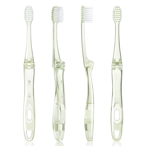 Зубная щетка Revyline S4000 Travel Glass, желтая