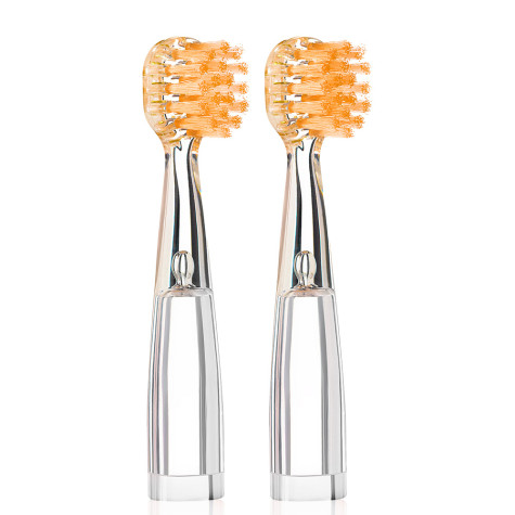 Электрическая звуковая зубная щетка Revyline RL 025 Panda, персиковая