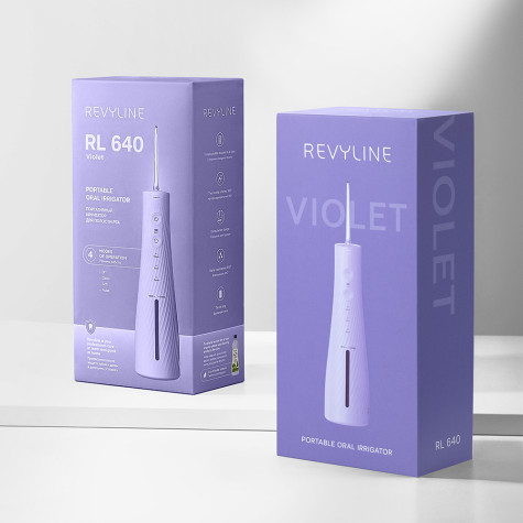 Портативный ирригатор Revyline RL 640, Lilac