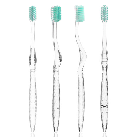 Зубная щетка Revyline S6500 Crystal Ortho Malachite