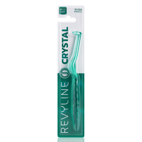Зубная щетка Revyline S1200 Crystal Emerald, монопучковая