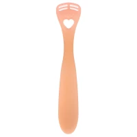 Скребок для языка Revyline Soft, розовый